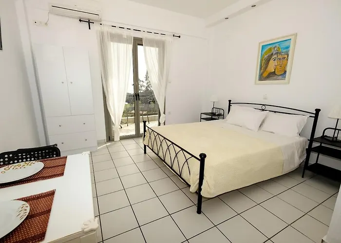 Апартаменты Olympia Zervea With Pool #2 Double Кардамили